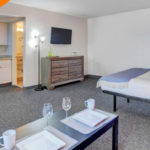 studio suite - Siegel Select Convention Center Las Vegas best priced extended stay hotel suites & weekly / monthly apartment rentals